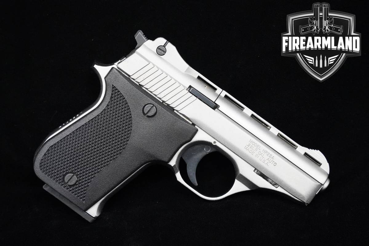 Phoenix Arms Model HP22A 22LR Satin Nickel Phoenix HP22A HP22-A