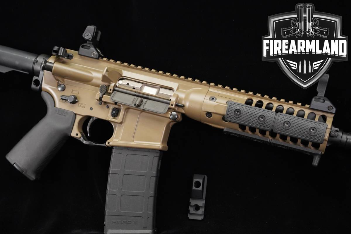 SBR LWRC M6IC PSD 5.56 NATO AR-15 AR15 10.5" Tan Short-Stroke Piston M6-IC