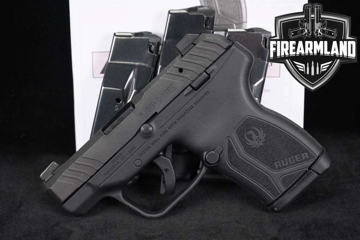 Ruger LCP Max 380 ACP 2.5 +4 MAGS