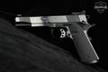 Springfield Armory Model 1911-A1 Loaded Black Stainless Target, Made in Brazil - IMBEL .45 ACP Two-Tone Black & Stainless in Good Condition Image 5
