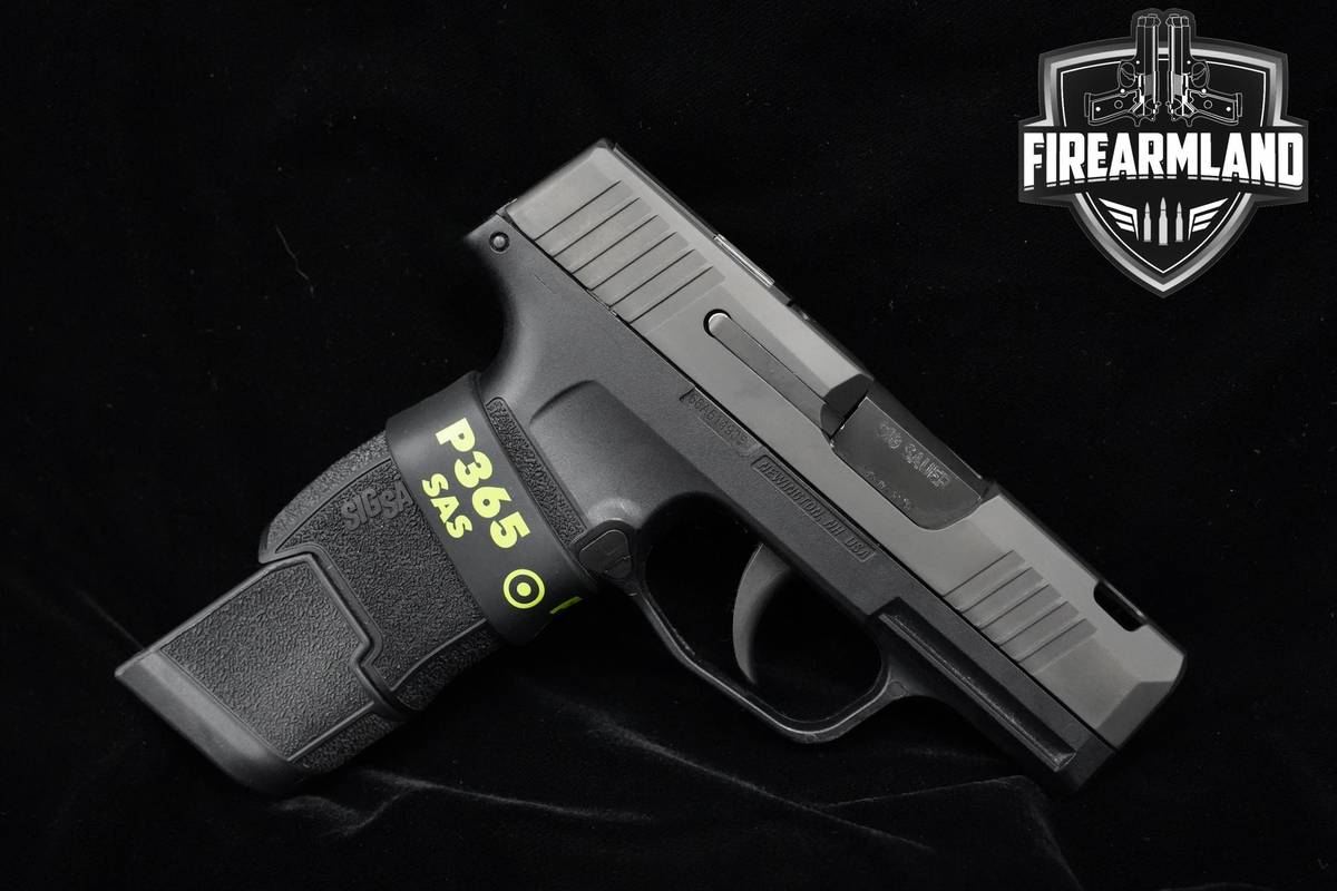 Sig Sauer P365 SAS 9mm 3.1" +3 MAGS & ORIG CASE