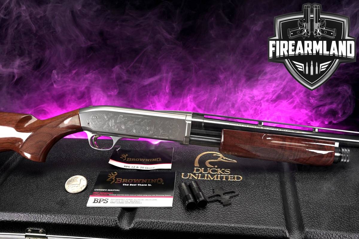 LIKE NEW Browning Japan BPS Field Ducks Unlimited 20-Gauge ENGRAVED