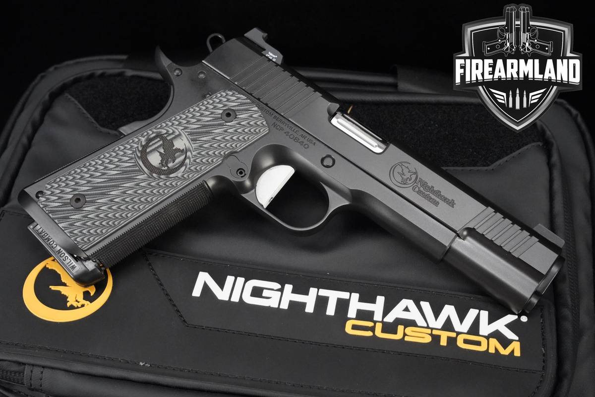 Nighthawk Custom Shadow Hawk 10mm 1911 Nighthawk-Shadow-Hawk 1911 3 MAGS