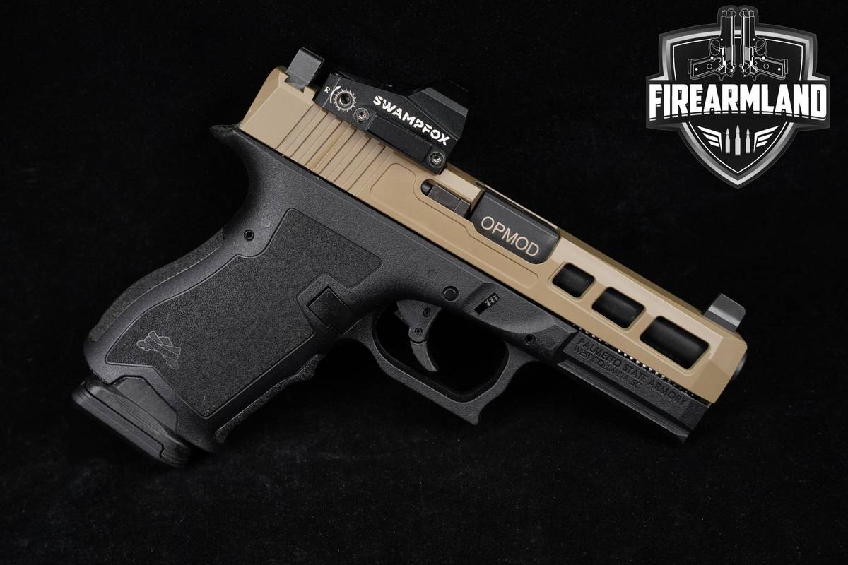 Palmetto State Armory Dagger Compact 9mm 3.9" Two-Tone FDE +OPTIC