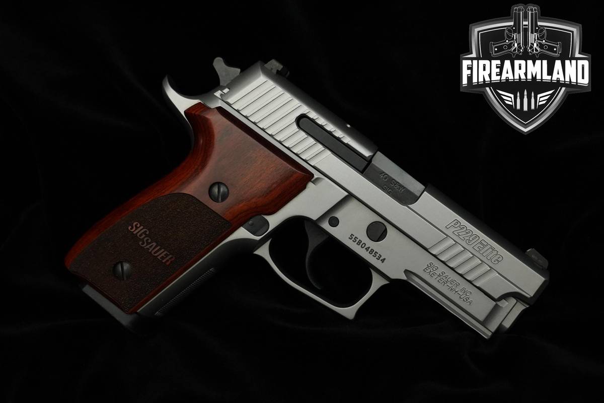 Sig Sauer P229 Elite 40 S&W ALL Stainless Steel P229 Sig Elite Sauer DA/SA