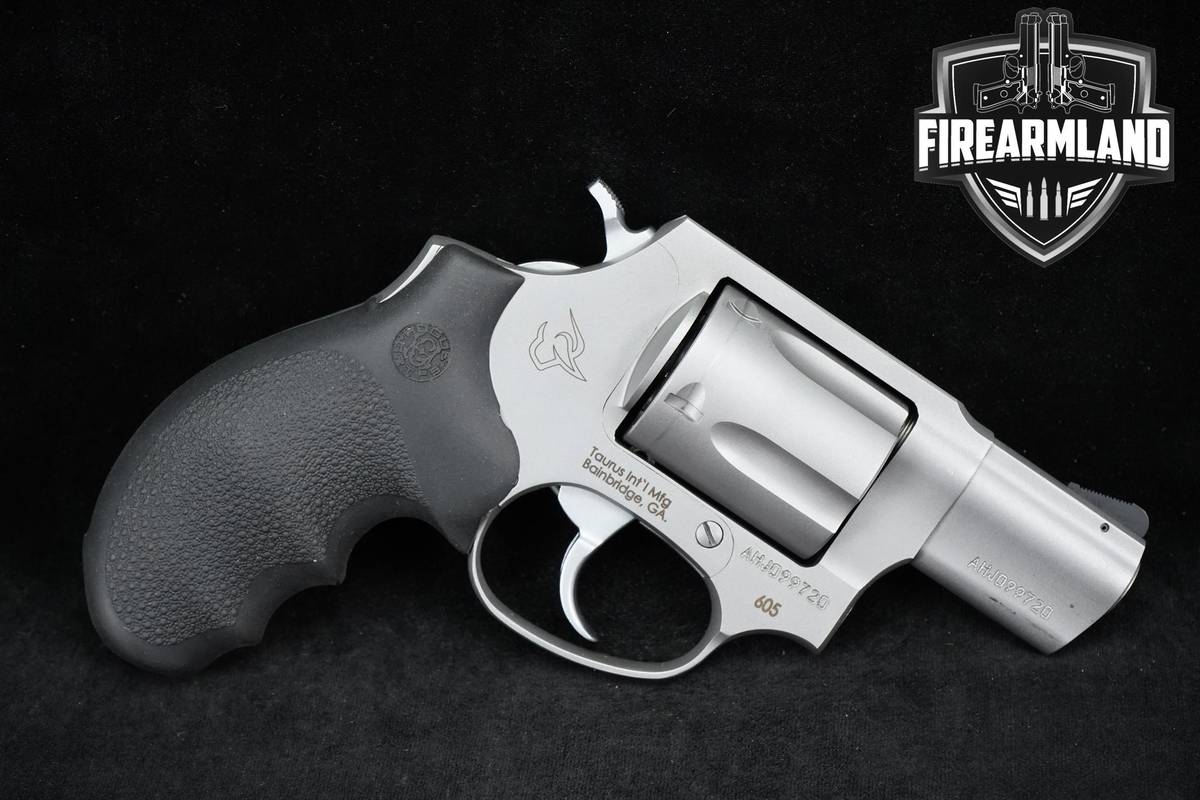 Taurus 605 357 Magnum 2" Stainless Snubnose Revolver+ORIG BOX & HOLSTER