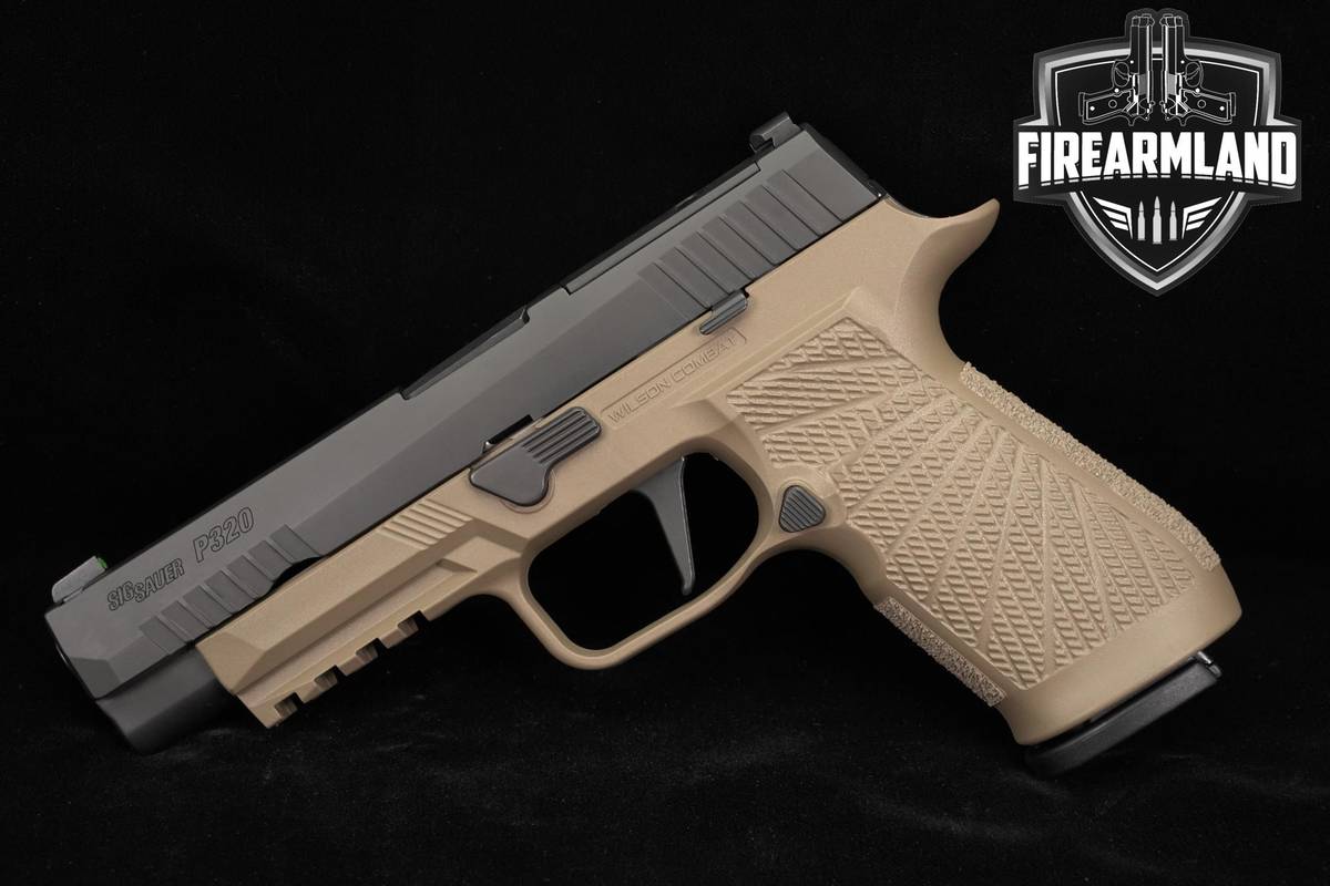 Sig Sauer P320 Full-Size 9mm 4.7" Two-Tone Black & FDE P-320 +2 MAGS