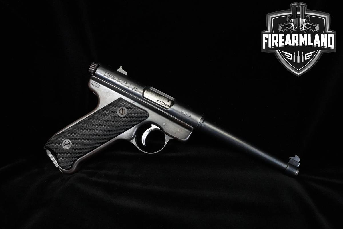 1959 Ruger Mark I 22LR 6" Blued Ruger C&R Blowback Pistol