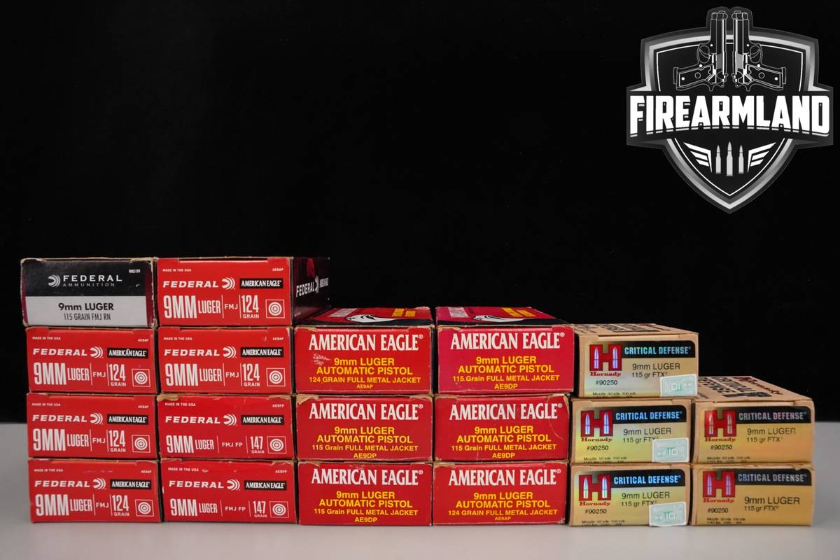 800 RDS! 9mm Ammo 9-mm
