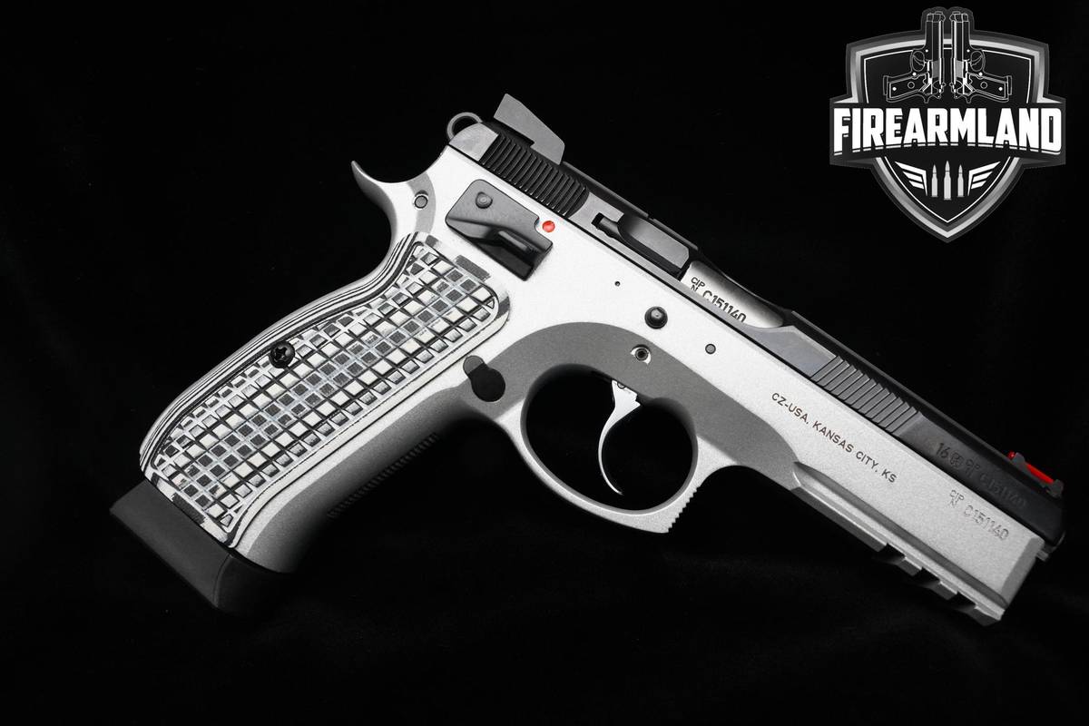 CZ 75 SP-01 SHADOW Custom 9mm 4.48" CZ +3 MAGS & ORIG BOX