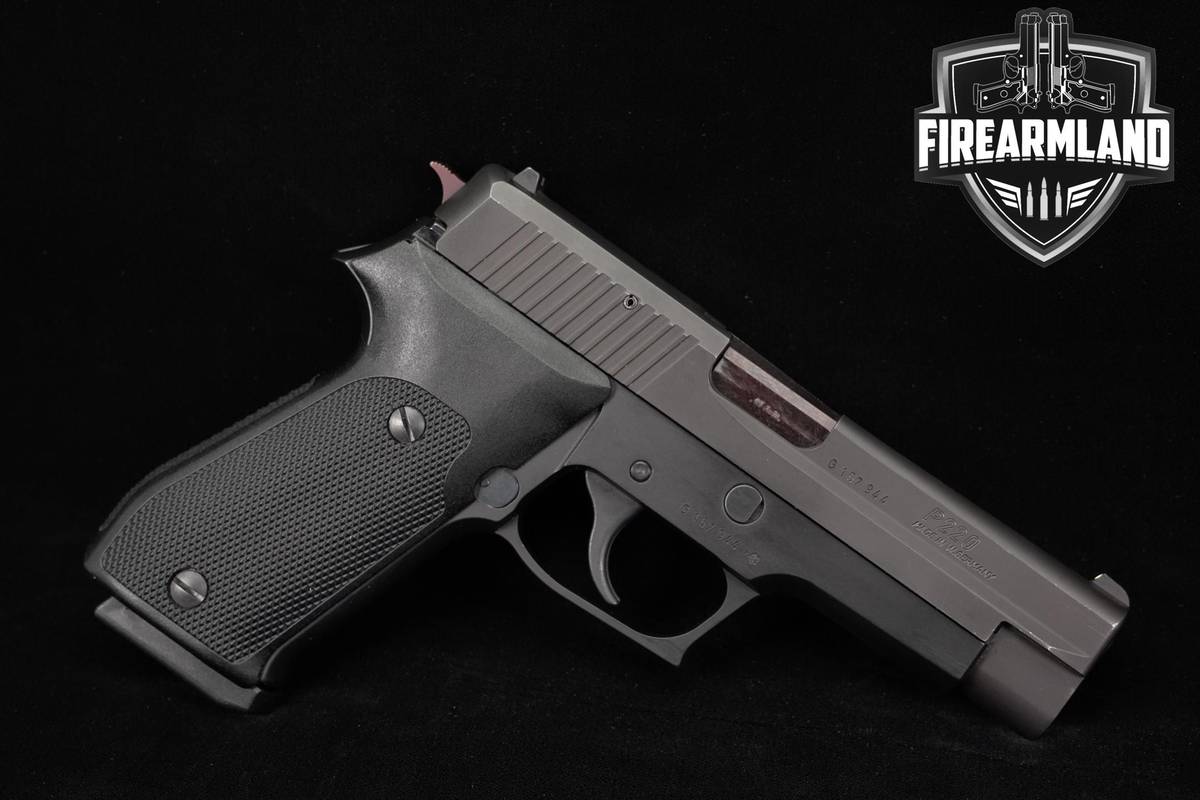 Sig Sauer P220 West German 45-ACP 4.4" P-220 +5 MAGS, ORIG BOX & HOLSTER