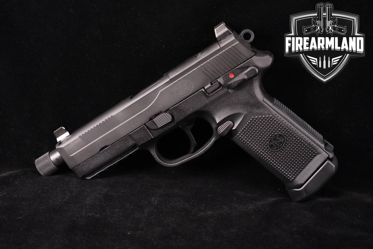 FN FNH FNX-45 Tactical 45-ACP 5.3" Optic-Ready 45T +3 MAGS & ORIG CASE
