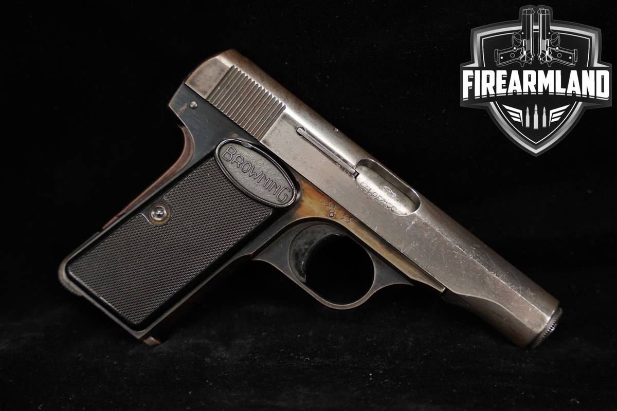 1959-1968 FN Browning Model 1910 380 ACP 3.5" Blued M1910