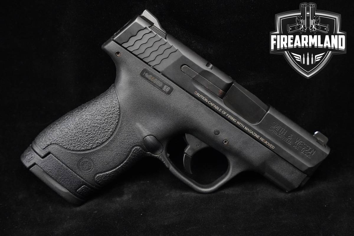 Smith & Wesson (S&W) M&P-9 Shield 9mm S&W-Shield COMPACT CCW +2 MAGS
