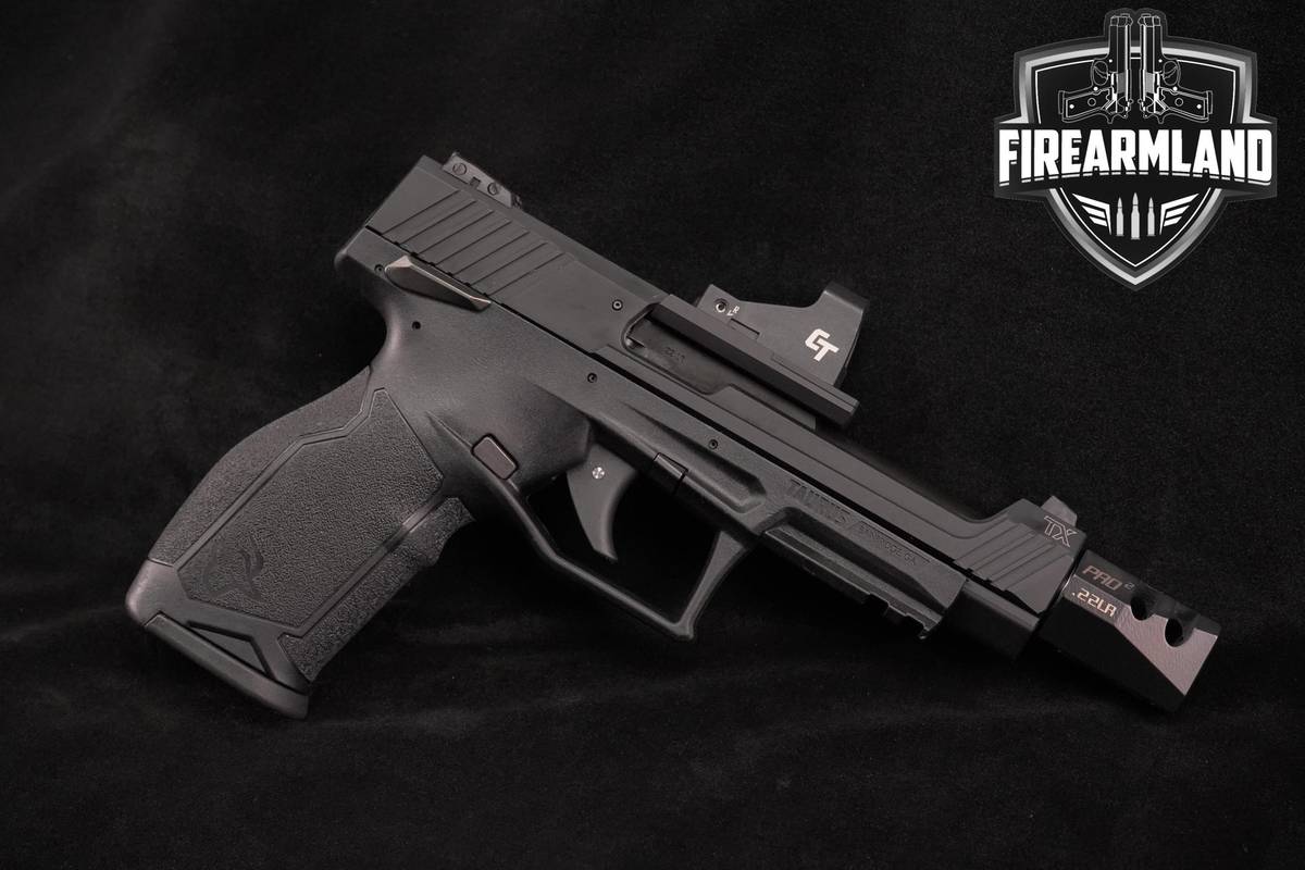 Taurus TX22 Competition T.O.R.O. TX-22 22LR 5.25 +4 MAGS & CRIMSON TRACE