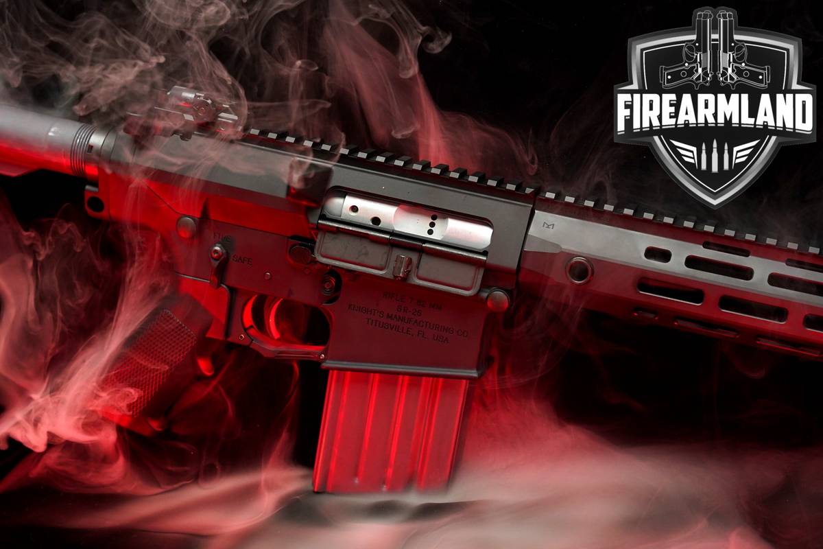 Knights Armament KAC SR-25 E2 APC AR-10 AR10 Stoner Rifle SR25