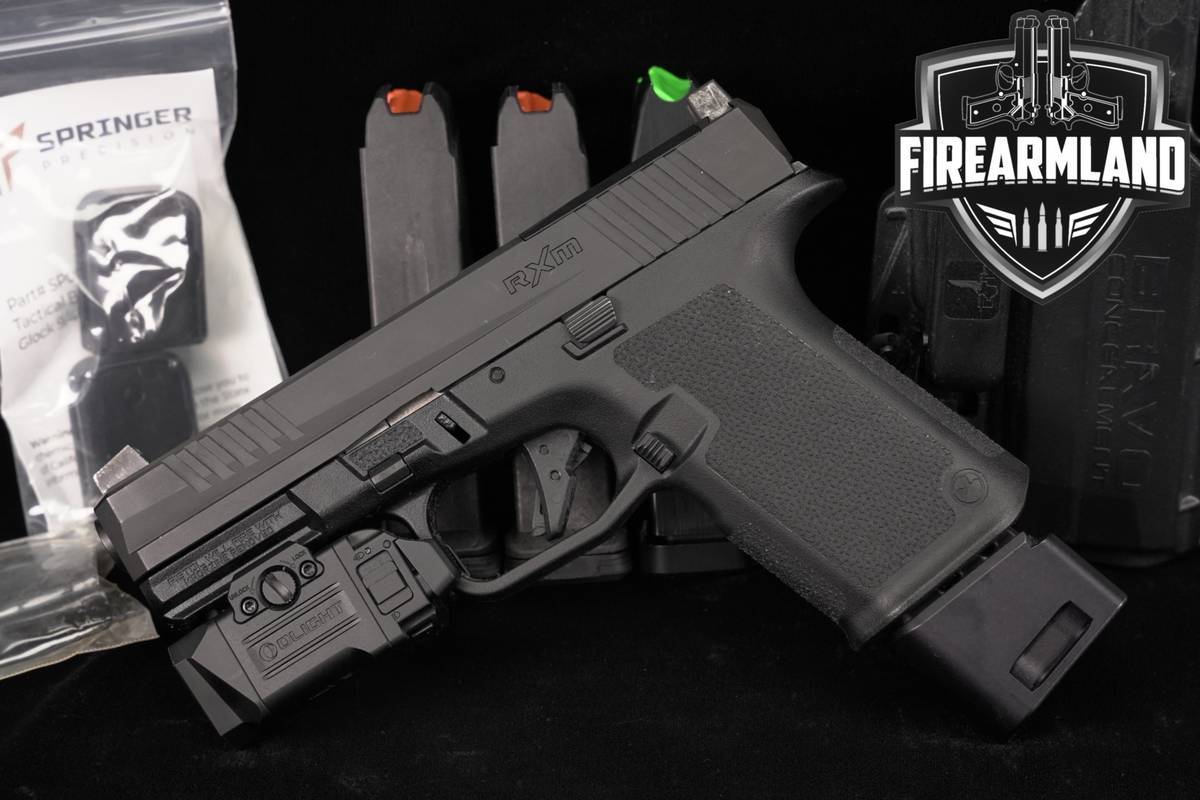 Ruger RXM Compact 9mm Optics-Ready +4 MAGS & HOLSTER