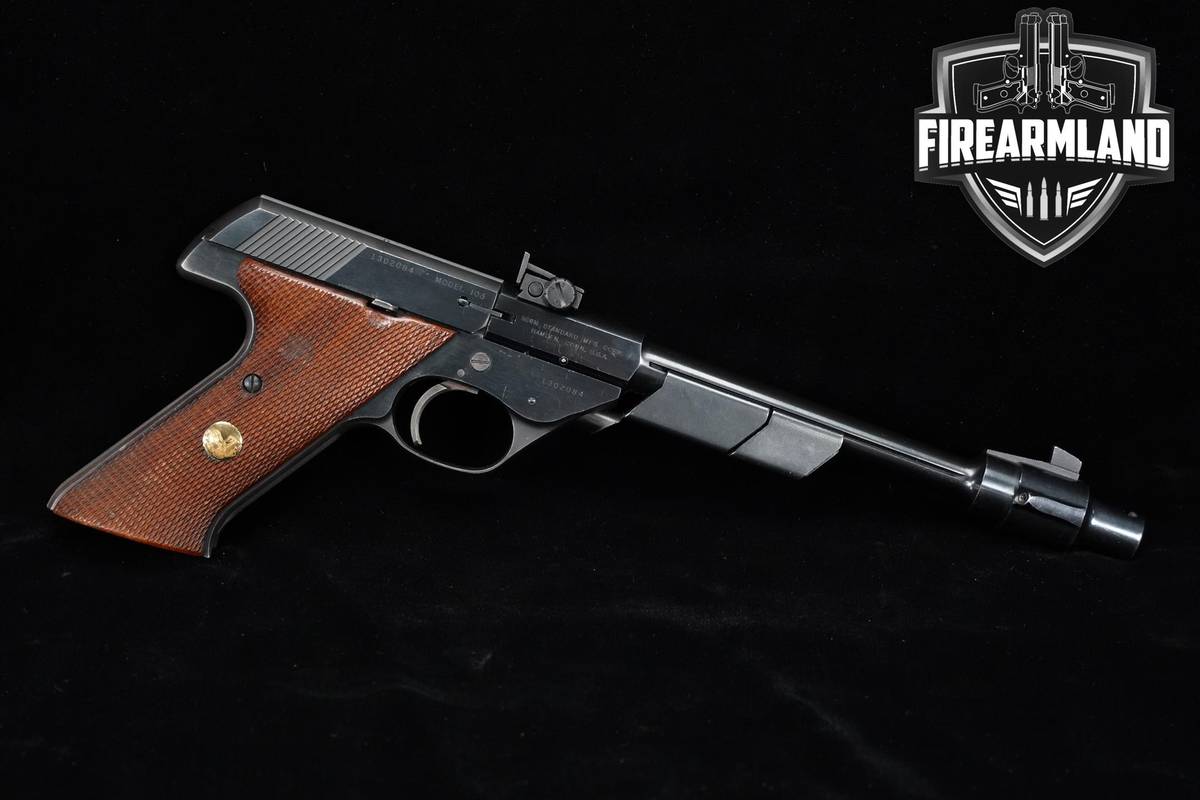 High Standard Supermatic Citation Model 103 22LR 8" Blued +2 MAGS