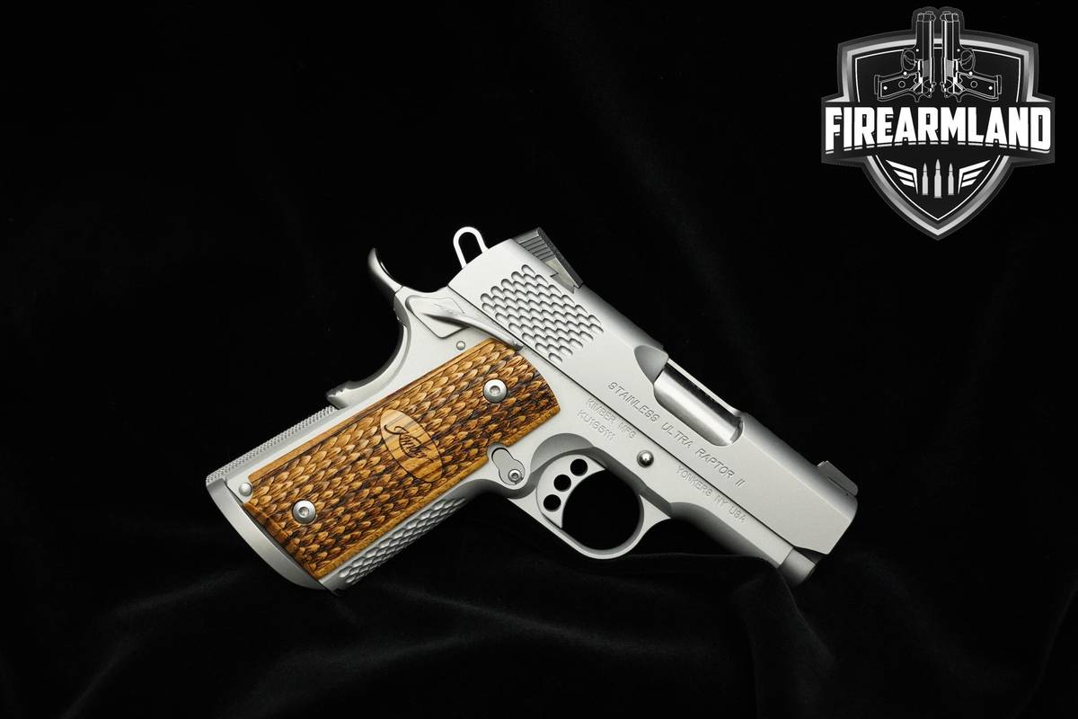 Kimber Stainless Ultra Raptor II Stainless 45 ACP 3" 1911 Kimber 2MAGS