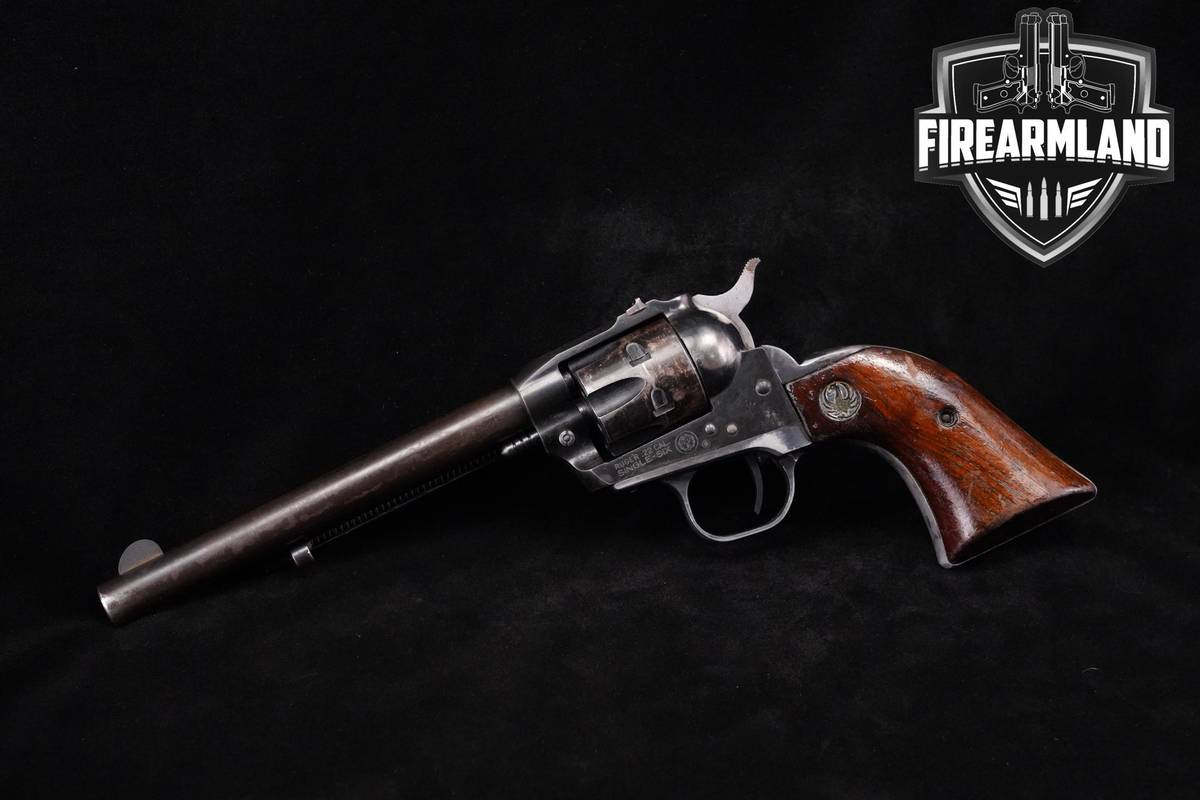 VINTAGE 1970 Ruger Single-Six Old Model Convertible .22 LR /.22 WMR 6.5"