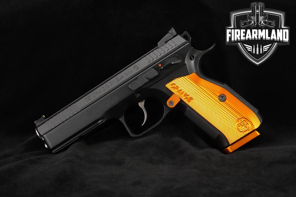 CZ Shadow 2 Orange 9mm 4.6" CZ-Shadow-2-Orange 75 +4 MAGS & ORIG CASE