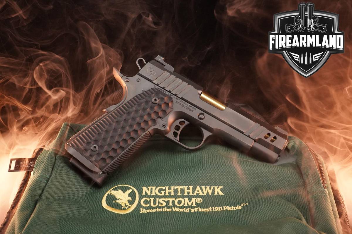 Nighthawk Custom Vice President 9mm 4.2" Nighthawk-Custom 9MAGS & ORIG CASE