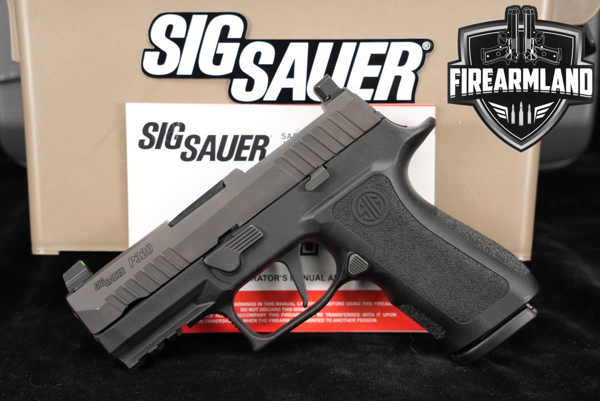 Sig Sauer P320 X-Series XCompact 9mm Optics-Ready P-320 +7 MAGS & ORIG CASE