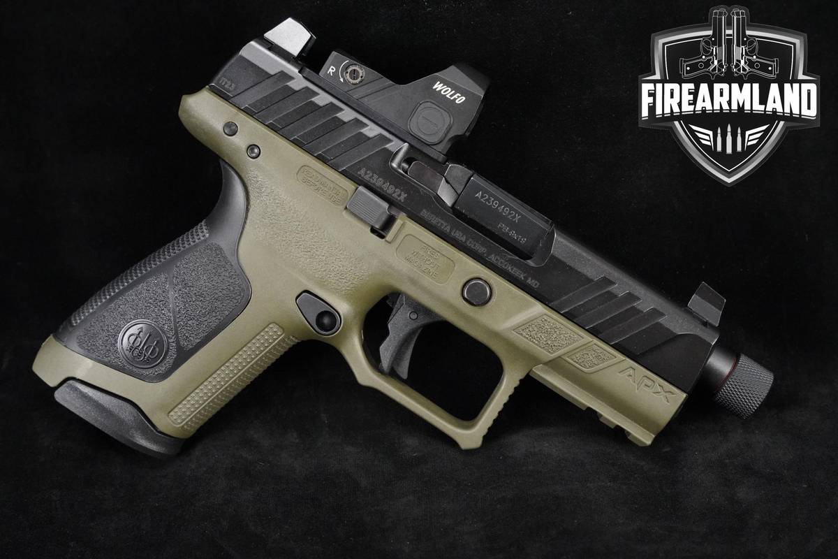 Beretta APX-A1 Tactical 9mm Two-Tone Beretta-APX-A1 APXA1 +OG CASE & OPTIC