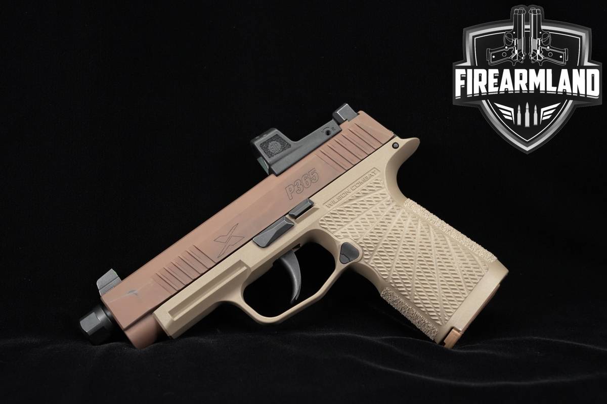 Sig Sauer P365 XL Wilson Combat Grip 9mm P365XL +ROMEOZero Elite