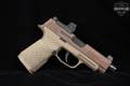 Sig Sauer P365 XL Wilson Combat Grip Module, No Manual Safety 9mm Luger Two-Tone Tan & Brown in Very Good Condition Image 3