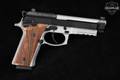 Beretta 92GTS Full Size Launch Edition 9mm Luger Two-Tone Black & Silver in Excellent Condition Image 3