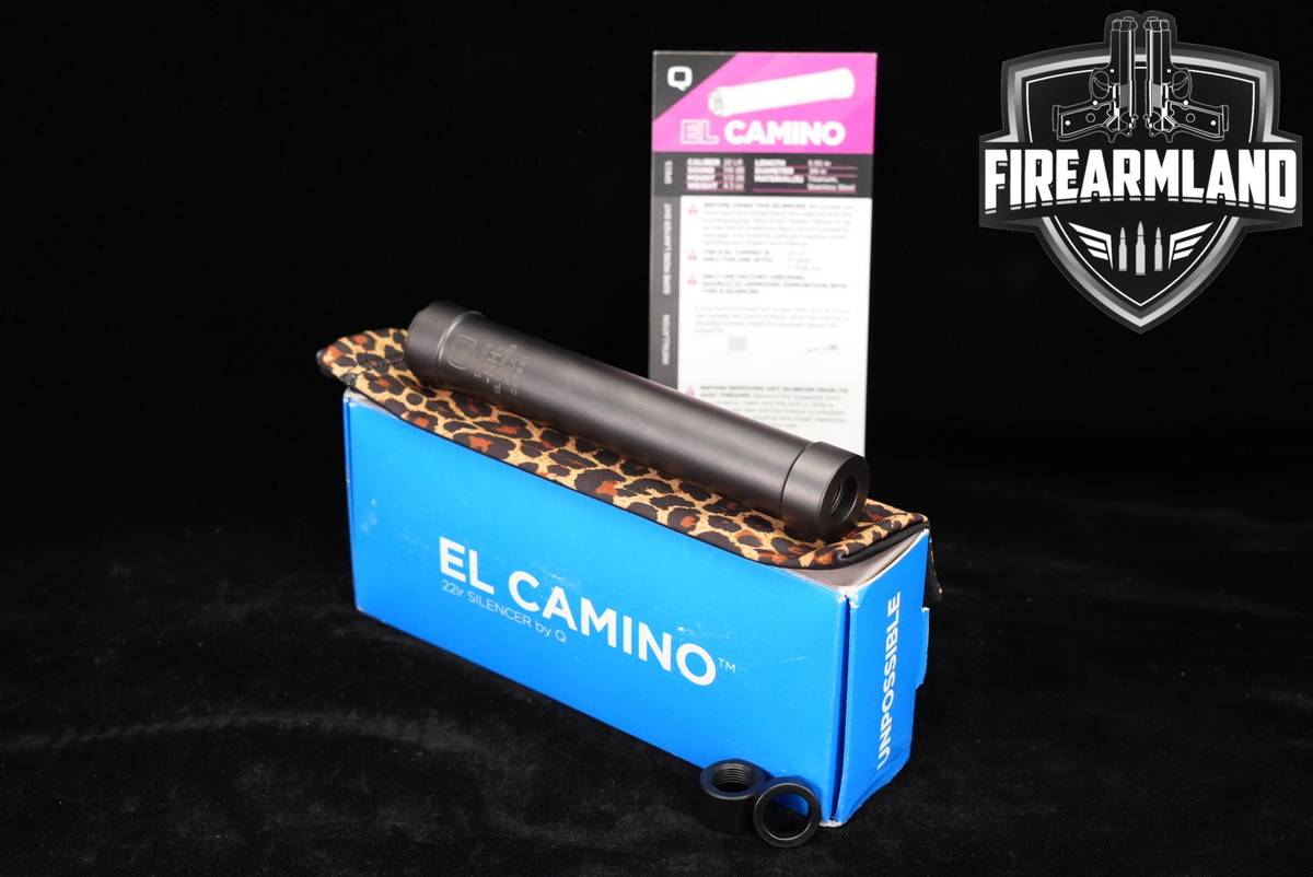 Q El Camino .22 LR 5.75 Suppressor Silencer +ORIG BOX