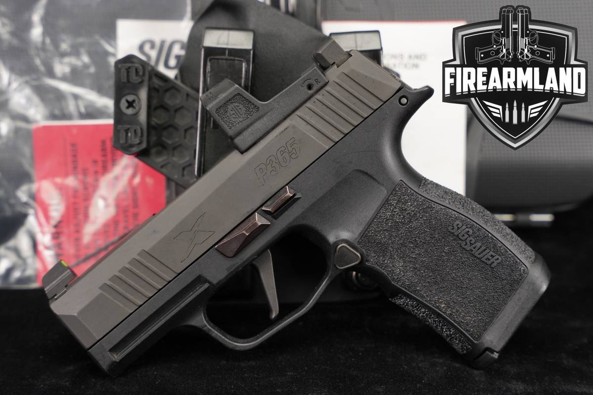 Sig Sauer P365X ELITE RXZE 9mm 3.1 P 365 X +ORIG CASE & ROMEOZero OPTIC