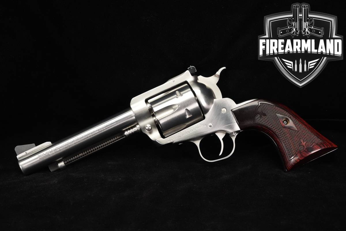 1992 Ruger New Model Super Blackhawk 44 Magnum 5.5" Brushed Stainless