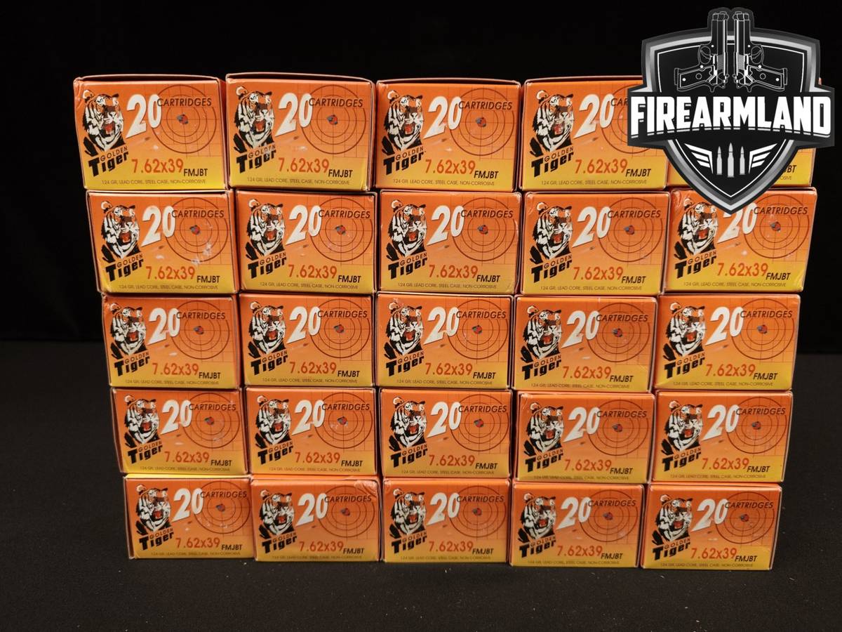 500 RDS! 7.62x39 Ammo 7.62