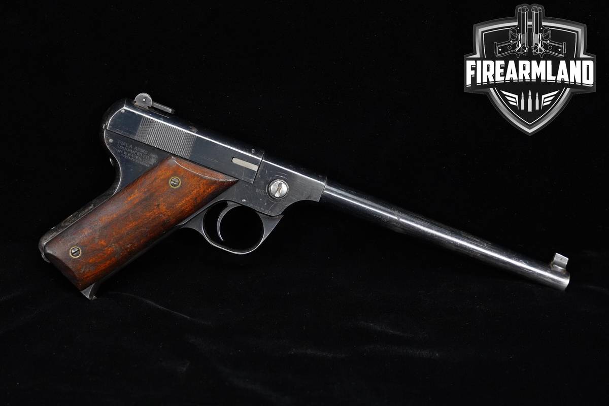 RARE! 1919 Fiala Arms Model 1920 22LR 7.5" Blued & Walnut +HOLSTER