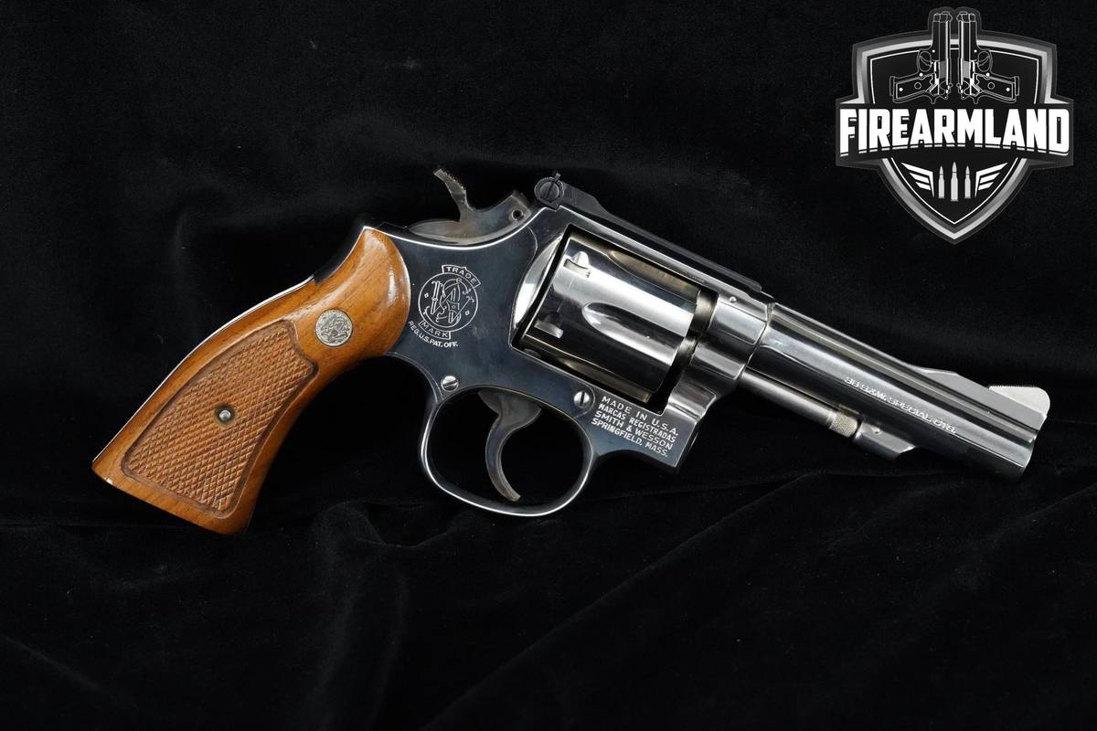 1980 Smith & Wesson (S&W) Model 15-4 K-38 Combat Masterpiece 38 Special S&W