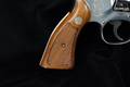 1980 Smith & Wesson (S&W) Model 15-4 K-38 Combat Masterpiece .38 Spl. Nickel Plated in Very Good Condition Image 3