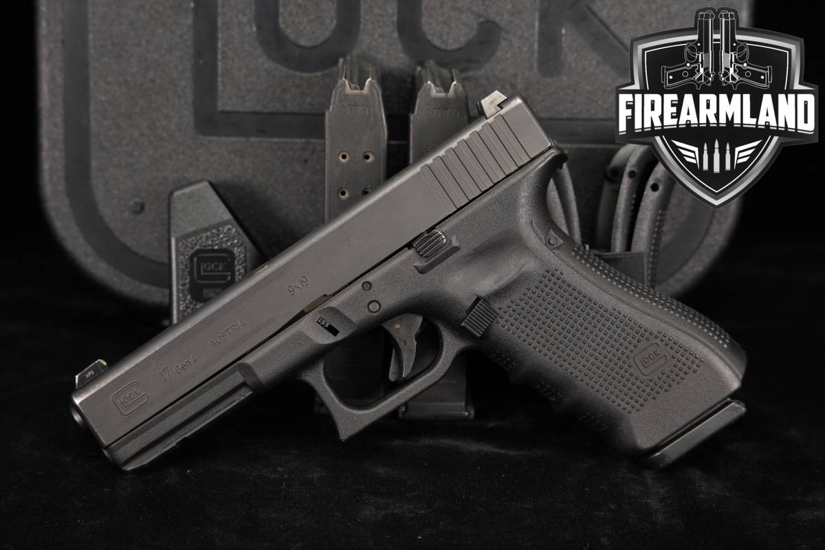Glock 17 Gen4 G17 Gen 4 9mm 4.5" +3 MAGS & ORIG CASE