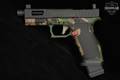 Palmetto State Armory (PSA) Dagger Full Size Sabre 9mm Luger Two-Tone M81 Woodland Camo in Good Condition Image 3