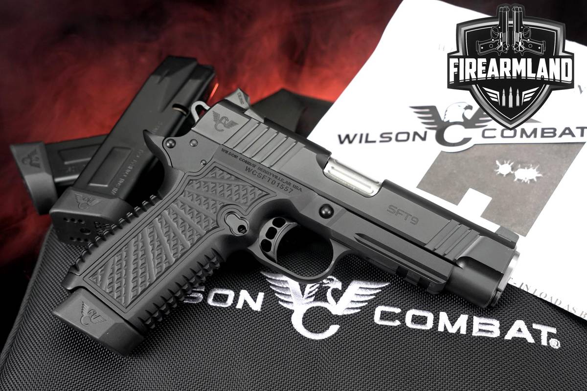 Wilson Combat WC SFT9 Lightrail 1911 4.25" SFT 9mm Target Defense Pistol