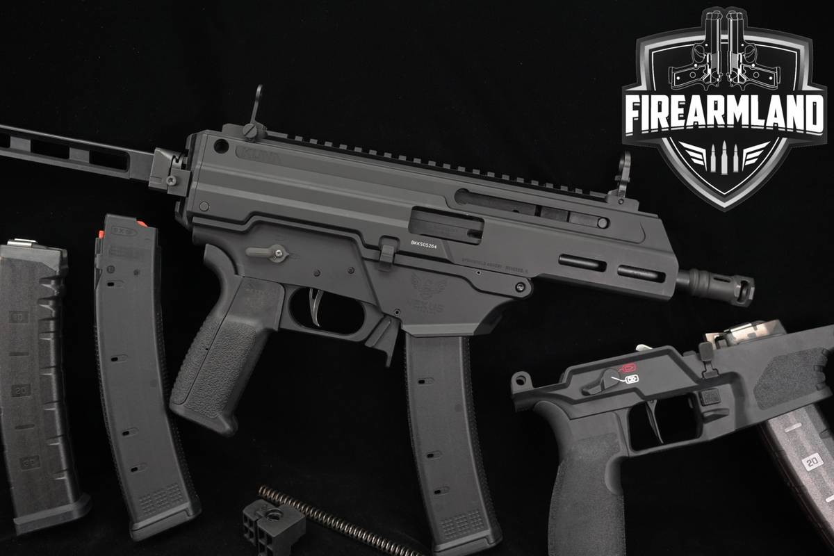 Springfield Armory Kuna Factory Braced 9mm Roller-Delayed THREADED +4 MAGS