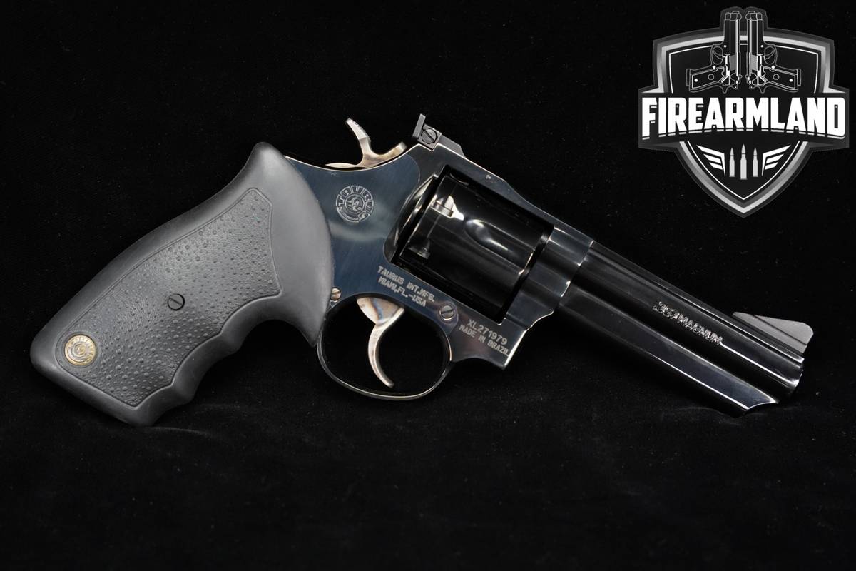 7-SHOT! Taurus Model 66 357 Magnum 4" Blued DA/SA Full-Lug