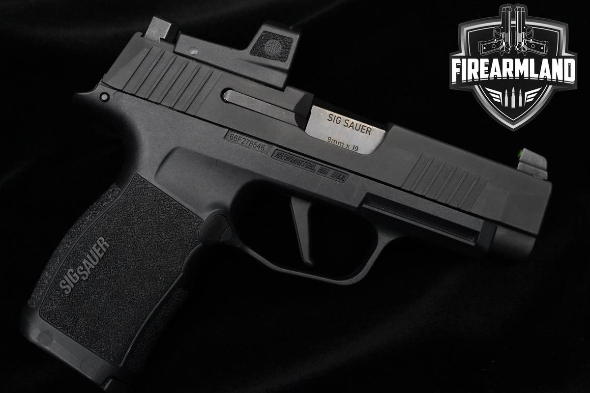 Sig Sauer P365 XL ROMEOZero Elite 9mm 3.7" Nitron Pistol +2 MAGS & OPTIC