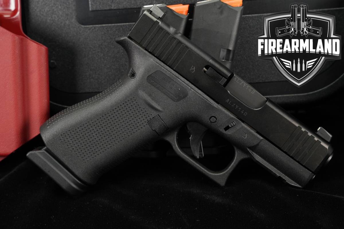 Glock 43X MOS G43X 9mm 3.41 +4 MAGS, ORIG CASE & HOLSTER