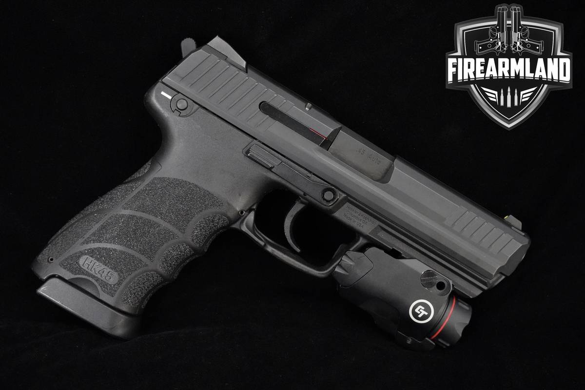 Heckler & Koch (H&K-HK) HK45 V1 45 ACP 4.4" H&K-HK HK-45 +ORIG CASE