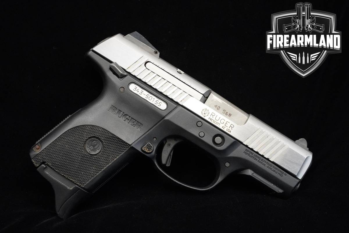 Ruger SR40C 40 S&W 3.5" Two-Tone Ruger SR-40-C +2 MAGS & ORIG BOX