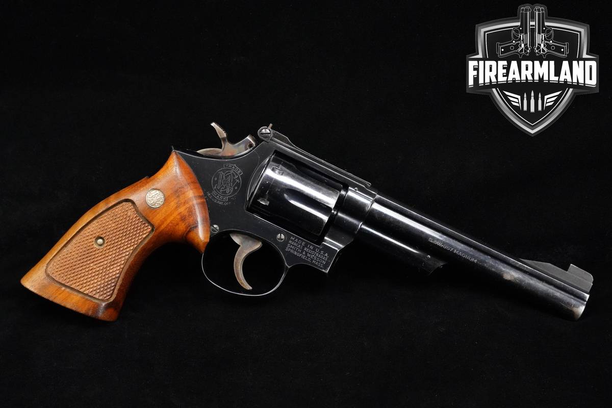VINTAGE 1972 Smith & Wesson Model 19-3 Combat Magnum 357-Magnum 6" S&W 19-3