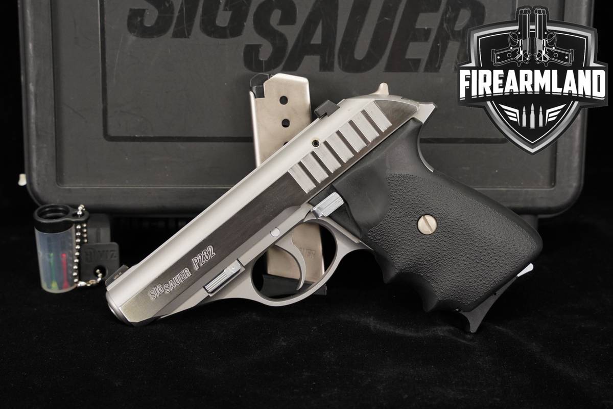 Sig Sauer P232 Stainless (SL) 380 ACP 3.6" P 232 +2 MAGS, ORIG CASE