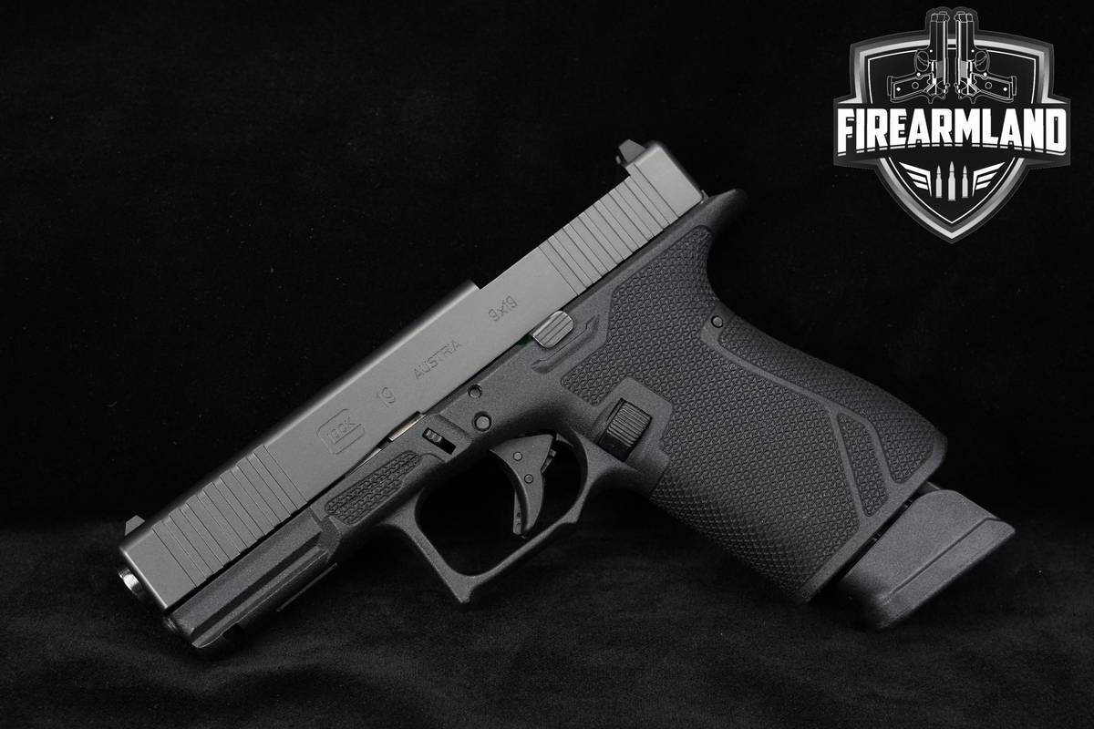 Grit Grips GG19 Gen-3 MOS 9mm 4.02" G19 Gen3 +2 MAGS